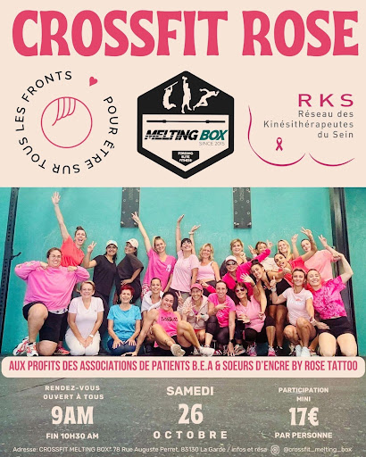 Photo de l'afficje pour l'événement Crossfit Rose. 