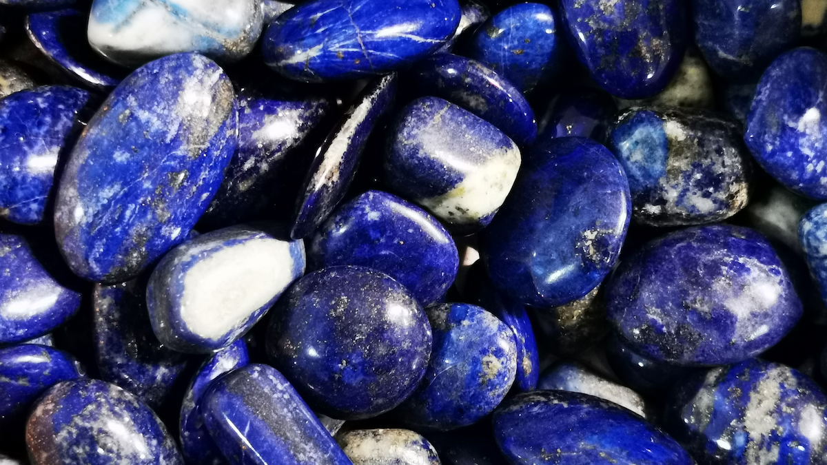 Photo de lapis-lazulis.